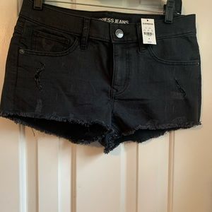 Black express shorts